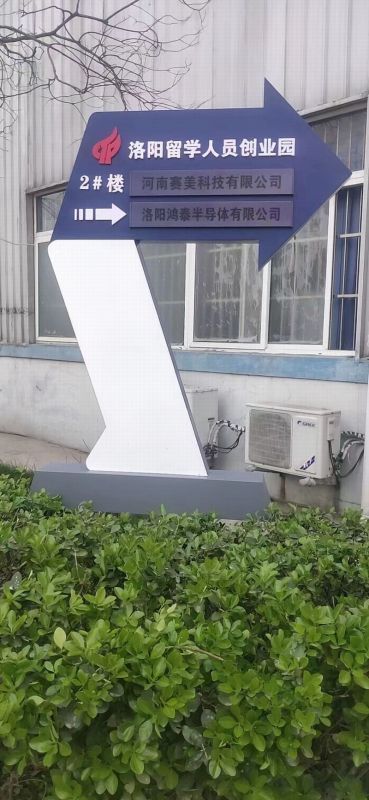 留學生創業園導視牌